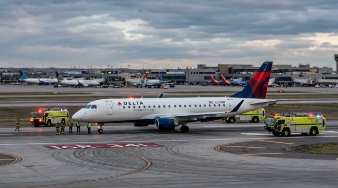 Delta Connection DL3543 Emergency Landing