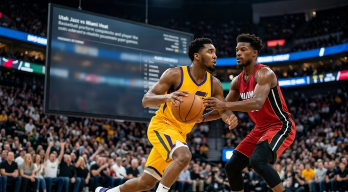 Utah Jazz vs Miami Heat Match Player Stats
